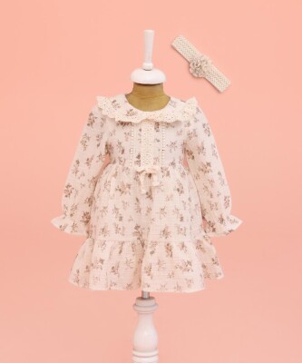 Wholesale Baby Girls Dress 9-24M Lilax 1049-6527 - Lilax