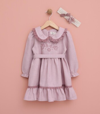 Wholesale Baby Girls Dress 9-24M Lilax 1049-6536 - Lilax