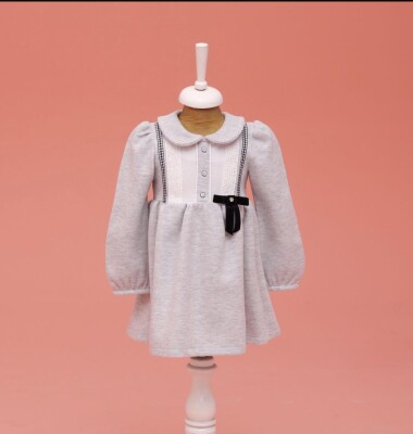 Wholesale Baby Girls Dress 9-24M Lilax 1049-6592 Серый 