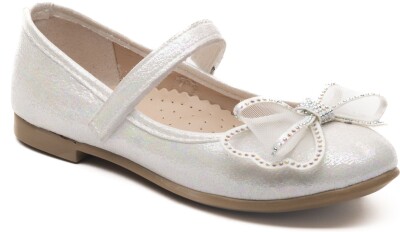 Wholesale Baby Girls Flat Shoe 21-25EU Minican 1060-HY-B-7023 Экрю