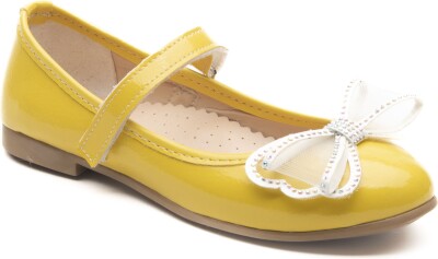 Wholesale Baby Girls Flat Shoe 21-25EU Minican 1060-HY-B-7023 Жёлтый 