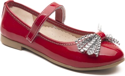 Wholesale Baby Girls Flat Shoes 21-25EU Minican 1060-HY-B-7025 Красный