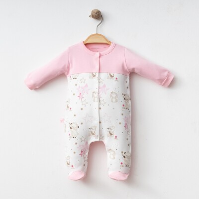 Wholesale Baby Girls Jumpsuit 0-6M Vina baby 2042-00120 - Vina Baby