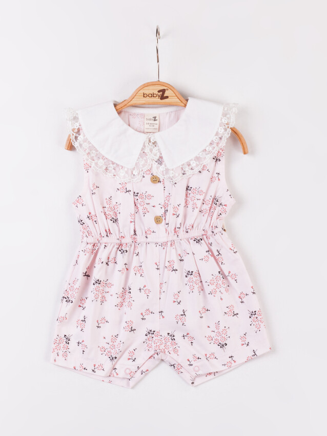 Wholesale Baby Girls Jumpsuit 3-12M BabyZ 1097-5356 - 2