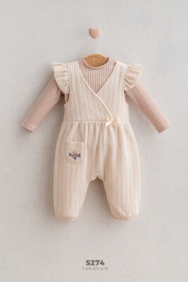 Wholesale Baby Girls Jumpsuit 6-24M Tongs 1028-5274 - 2