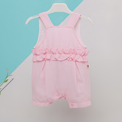 Wholesale Baby Girls Overalls 3-12M BabyZ 1097-5355 Розовый 