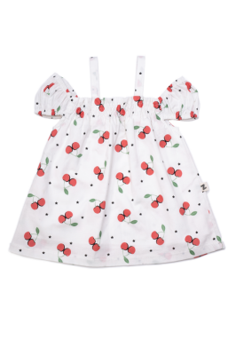 Wholesale Baby Girls Patterned Dress 6-18M BabyZ 1097-5329 - BabyZ (1)