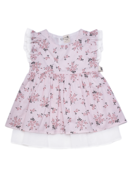 Wholesale Baby Girls Patterned Dress 6-18M BabyZ 1097-5345 - BabyZ (1)