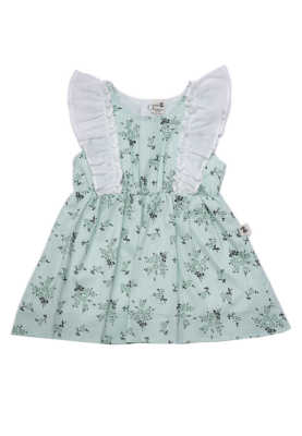 Wholesale Baby Girls Patterned Dress 6-18M BabyZ 1097-5357 - BabyZ