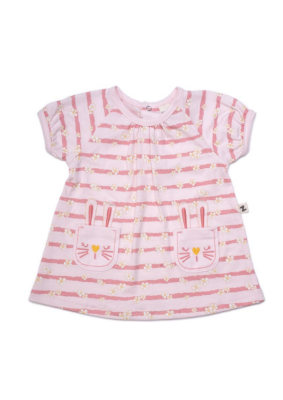 Wholesale Baby Girls Patterned Dress 6-18M BabyZ 1097-5368 - BabyZ (1)