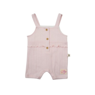 Wholesale Baby Girls Patterned Overalls 3-12M BabyZ 1097-5375 - 1
