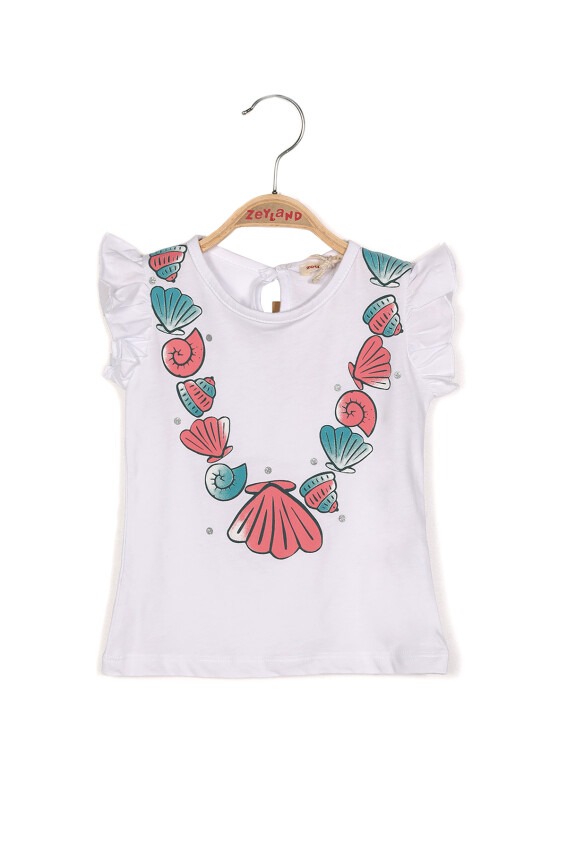 Wholesale Baby Girls Printed T-Shirt 9-36M Zeyland 1070-231Z2CPF52 - 1