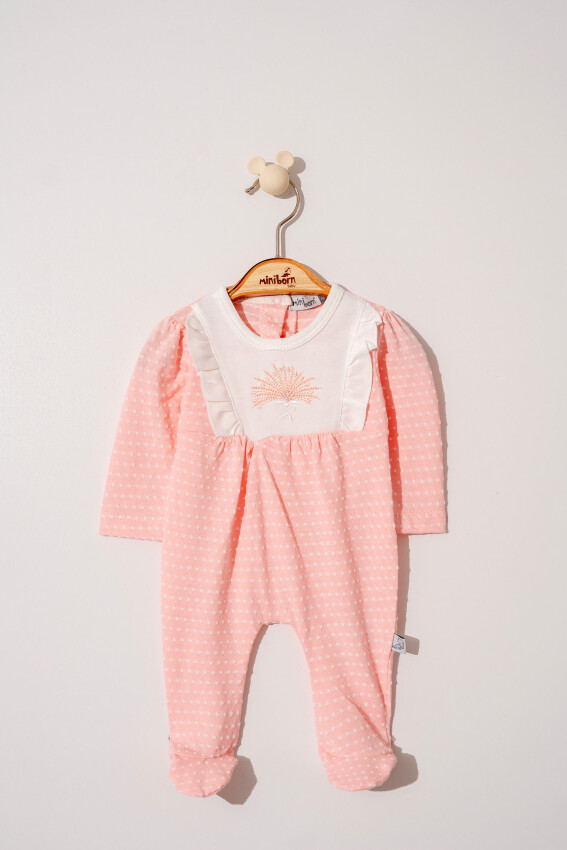 Wholesale Baby Girls Rompers 0-6M Miniborn 2019-6311 - 3