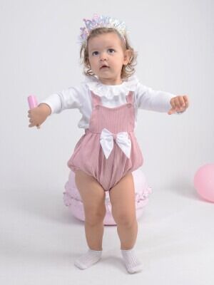 Wholesale Baby Girls Rompers 6-18M Serkon Baby&Kids 1084-M0337 - 2