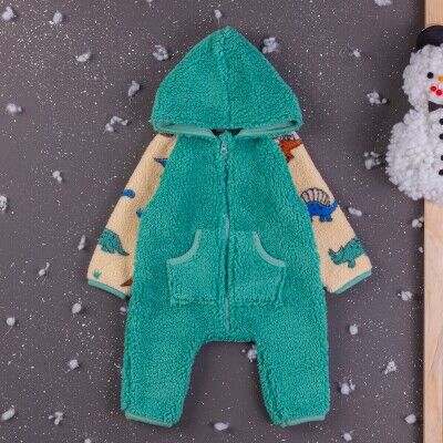 Wholesale Baby Girls Rompers With Hoodie 3-12M BabyZ 1097-4359 - 1