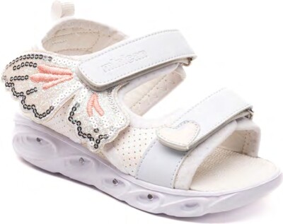 Wholesale Baby Girls Sandals 21-25EU Minican 1060-X-B-106 Белый 