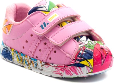 Wholesale Baby Girls Sneakers 21-25EU Minican 1060-C-B-265 Розовый 