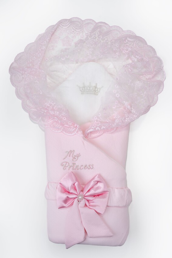 Wholesale Baby Girls Swaddle 0-9M Tomuycuk 1074-45215-02 - 1