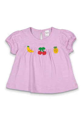 Wholesale Baby Girls T-shirt 6-18M Tuffy 1099-1916 Лиловый 