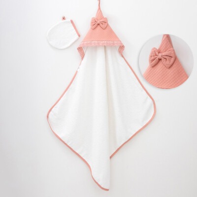 Wholesale Baby Girls Towel 80*90 Minizeyn 2014-1002 Пыльная роза