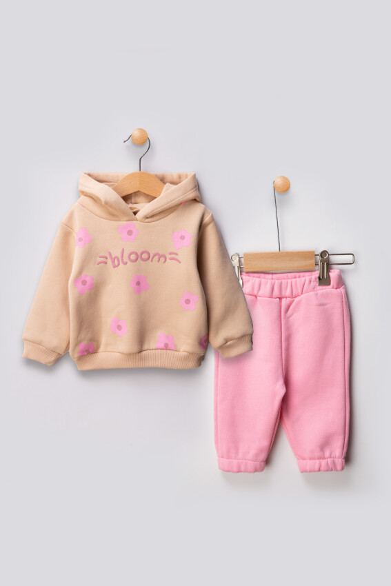 Wholesale Baby Girls Tracksuit Set 6-18M Tuffy 1099-01013 - 1