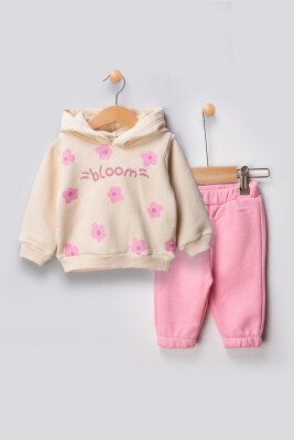 Wholesale Baby Girls Tracksuit Set 6-18M Tuffy 1099-01013 - 2