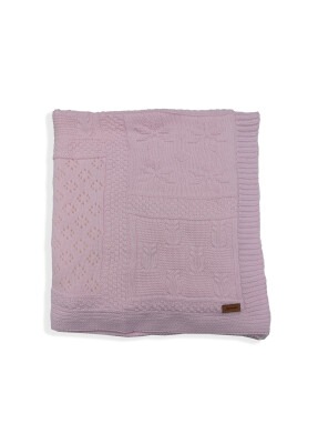 Wholesale Baby Knit Blanket 0-24M Jojomini 1062-97111 Розовый 