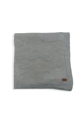 Wholesale Baby Knitted Throw Wellsoft Cloudy Blanket 0-24M Jojomini 1062-97110 Серый 