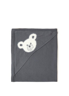 Wholesale Baby Organic Cotton Knitted Blanket 0-36M Uludağ Triko 1061-21015 - Uludağ Triko (1)