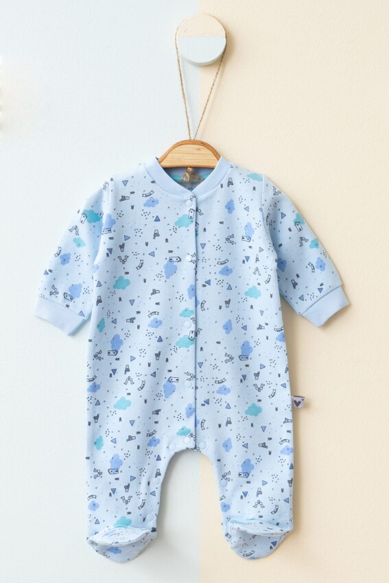 Wholesale Baby Unisex Jumsuit 0-3M Vina baby 2042-0088 - 1