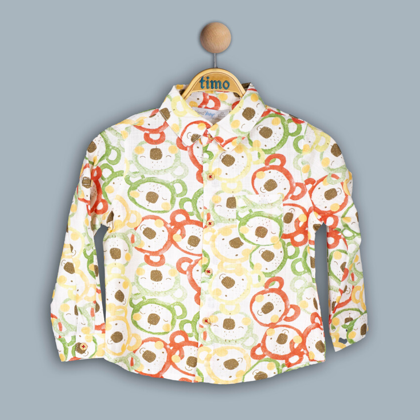 Wholesale Boy Coala Shirt 2-5Y Timo 1018-TE4DÜ042243042 - 2