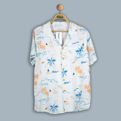 Wholesale Boy Shirt 6-9Y Timo 1018-TE4DÜ202242603 - 2