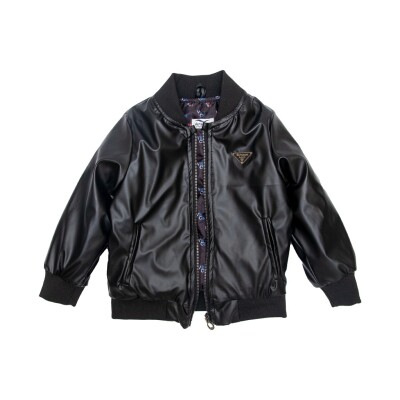 Wholesale Boy Skin Jacket 2-6Y Verscon 2031-5772 Чёрный 