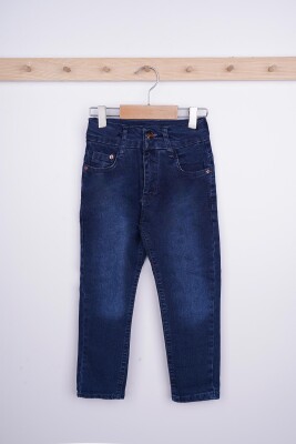 Wholesale Boy Trousers 3-7Y Robin 2029-1109-2 Темно голубой 