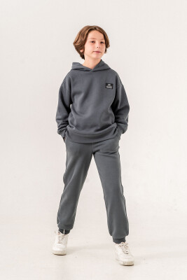 Wholesale Boy's 2-Piece Hooded Tracksuit Set 10-13Y Tuffy 1099-0954 - Tuffy