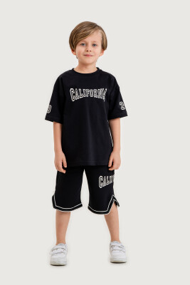 Wholesale Boys 2-Piece T-Shirt and Shorts Set 10-13Y Gold Class 1010-4605 - 1