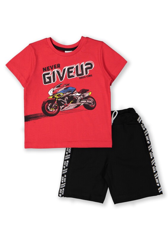 Wholesale Boys 2-Piece T-shirt and Shorts Set 3-6Y Elnino 1025-22102 - 1