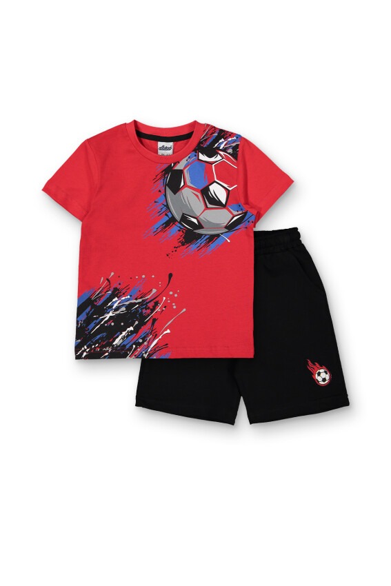 Wholesale Boys 2-Piece T-Shirt And Shorts Set 3-6Y Elnino 1025-22119 - 2