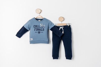 Wholesale Boys 2-Piece Tracksuit Set 1-4Y Sani 1068-20020 - 1