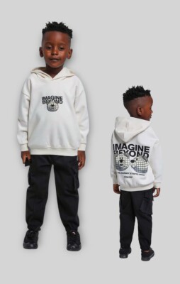 Wholesale Boys' 2pcs Sweat and Pants Tracksuit Set 2-10Y KidsRoom 1031-8028 - 1