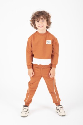 Wholesale Boys' 2pcs Tracksuit Set 1-5Y Pafim 2041-K24-9014 - Pafim