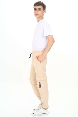 Wholesale Boys' Basic Sweatpants 11-14Y Nickel 2060-20104-3 - Nickel (1)