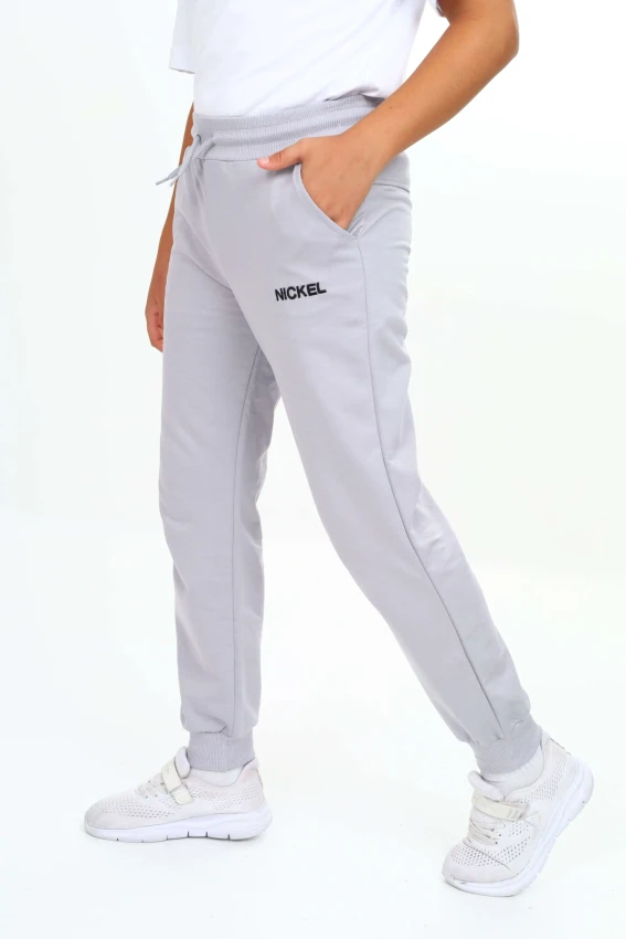 Wholesale Boys' Basic Sweatpants 7-10Y Nickel 2060-20022-2 - 13