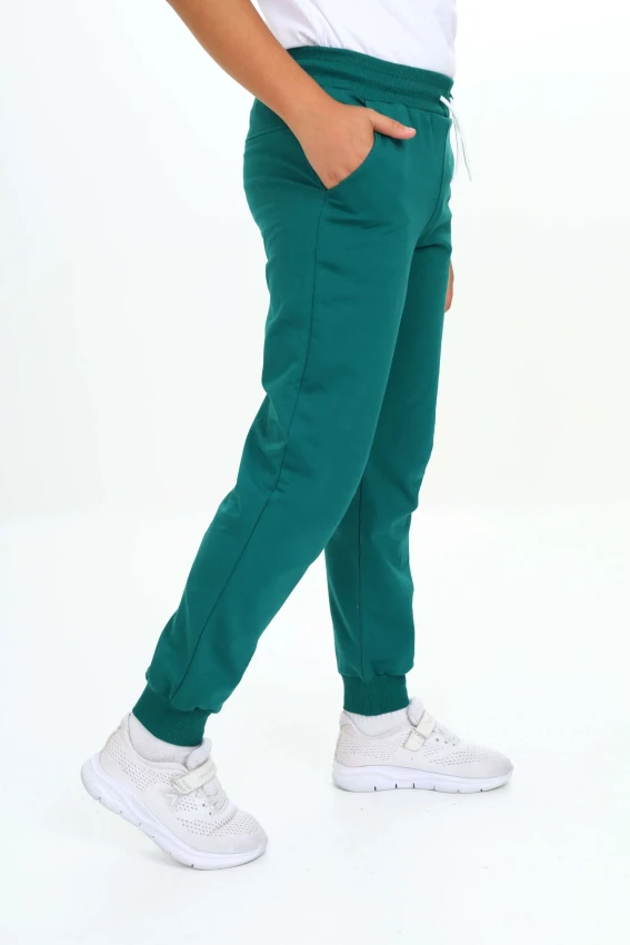 Wholesale Boys' Basic Sweatpants 7-10Y Nickel 2060-20022-2 - 21