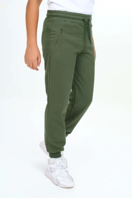 Wholesale Boys' Basic Sweatpants 7-10Y Nickel 2060-20030-2 - 9