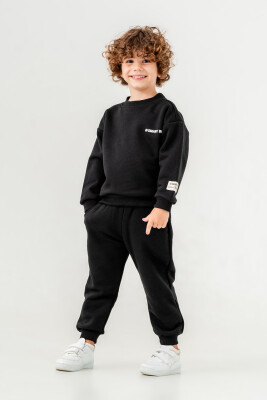 Wholesale Boys Basic Tracksuit Set 2-5Y Tuffy 1099-0864 - 1