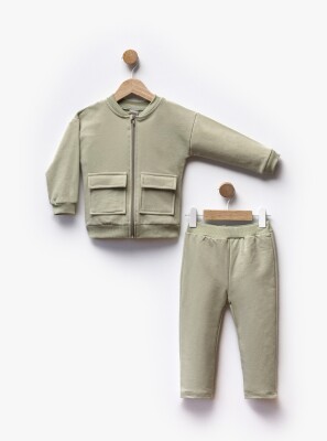 Wholesale Boy's Cardigan and Trouser Set 1-5Y Flexi Baby 2063-217533 - Flexi Baby (1)