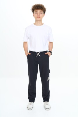 Wholesale Boys Cargo Pocket Sweatpants 11-14Y Nickel 2060-20097-3 - 6