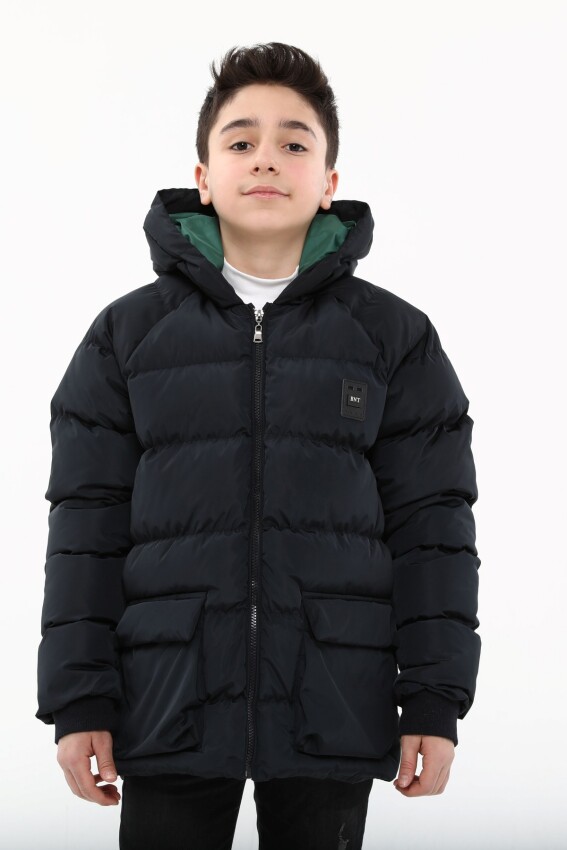 Wholesale Boys' Coat 6-14Y Benitto Kids 2007-51276 - 2