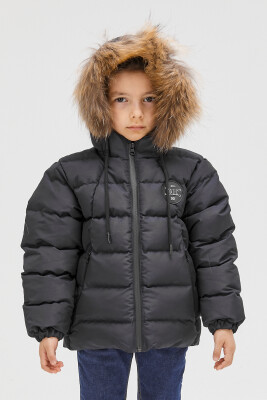 Wholesale Boys Coat 6-14Y Benitto Kids 2007-51289 Темно-синий